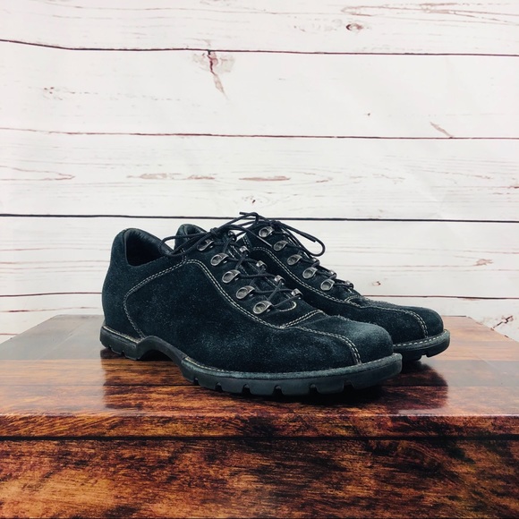 Cole Haan Waterproof Men’s Black Suede Leather 10B - Picture 1 of 7